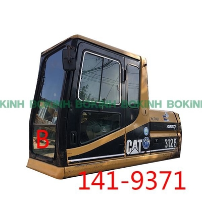CATERPILLAR 141-9371 Excavator Cab Glass Front Lower Windshield Position B