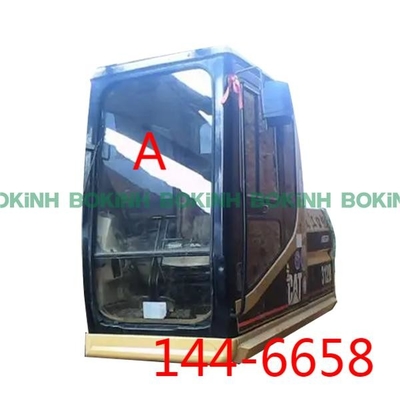 Excavator CATERPILLAR Cab Glass 144-6658 Tempered Front Up 5MM Thick