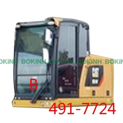 491-7724 CATERPILLAR Excavator Window Glass Front Down B Tempered Glass